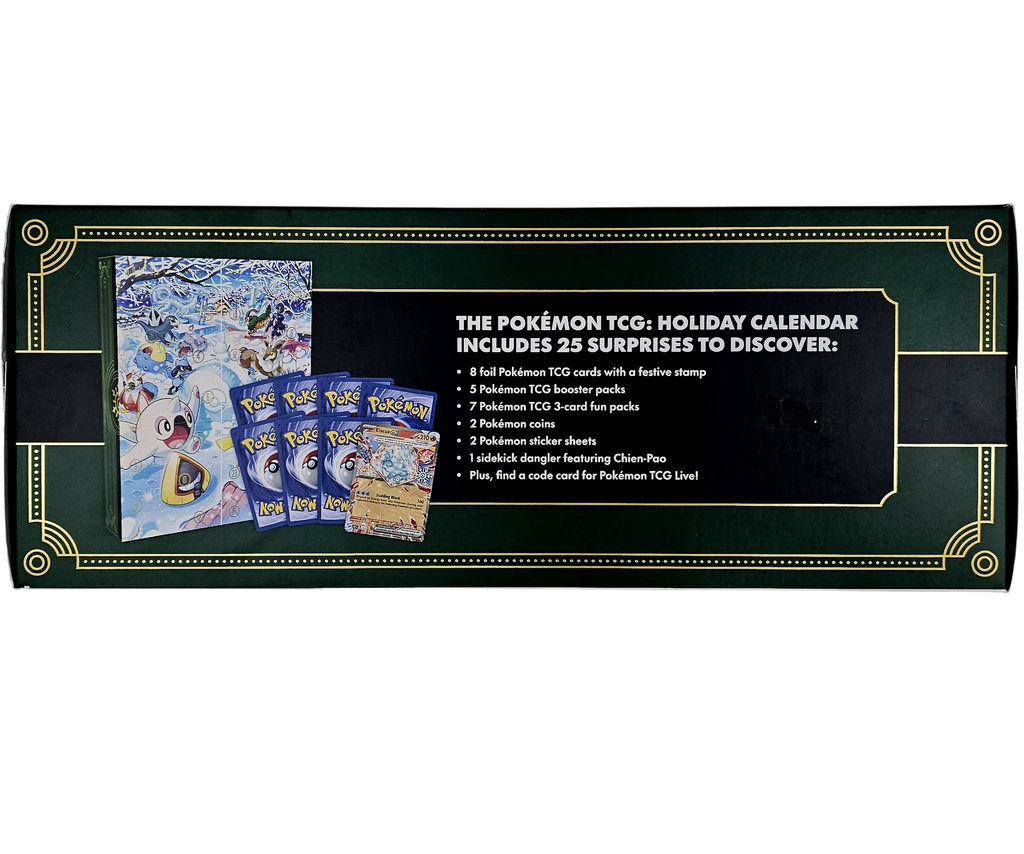 Holiday Calendar Pokemon