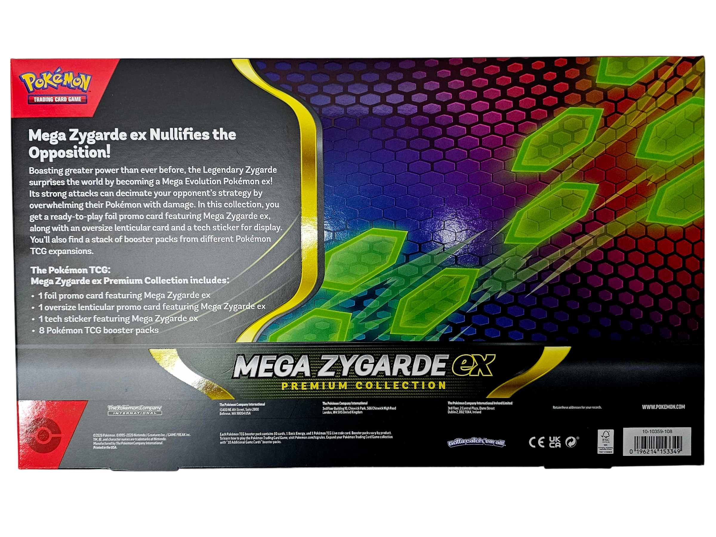 Premium Collection Mega Zygarde EX